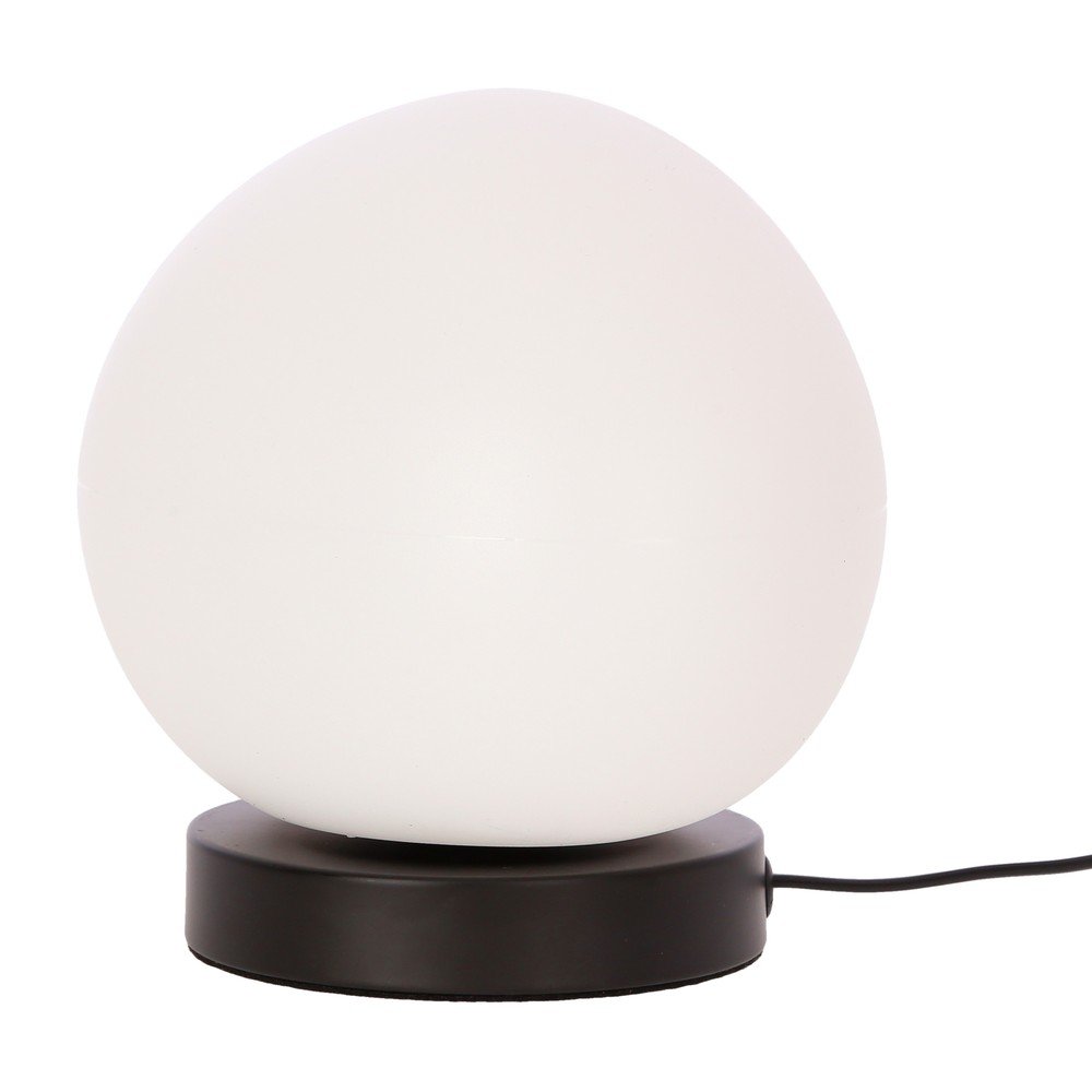 Fekete-fehér asztali lámpa (magasság 19 cm) Stones – Candellux Lighting