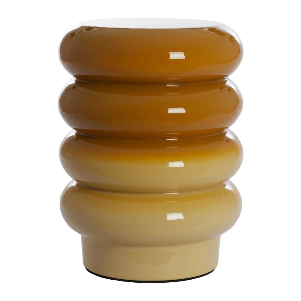 Fém kerek tárolóasztal ø 30 cm Mirogi – Light & Living