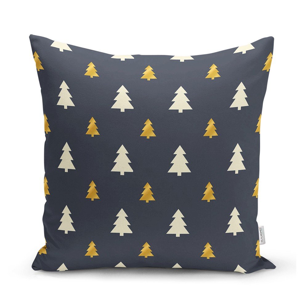 Karácsonyi mintás textil párnahuzat 43x43 cm – Mila Home