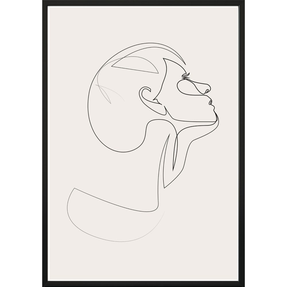 Kép 40x50 cm Sketchline Face – DecoKing