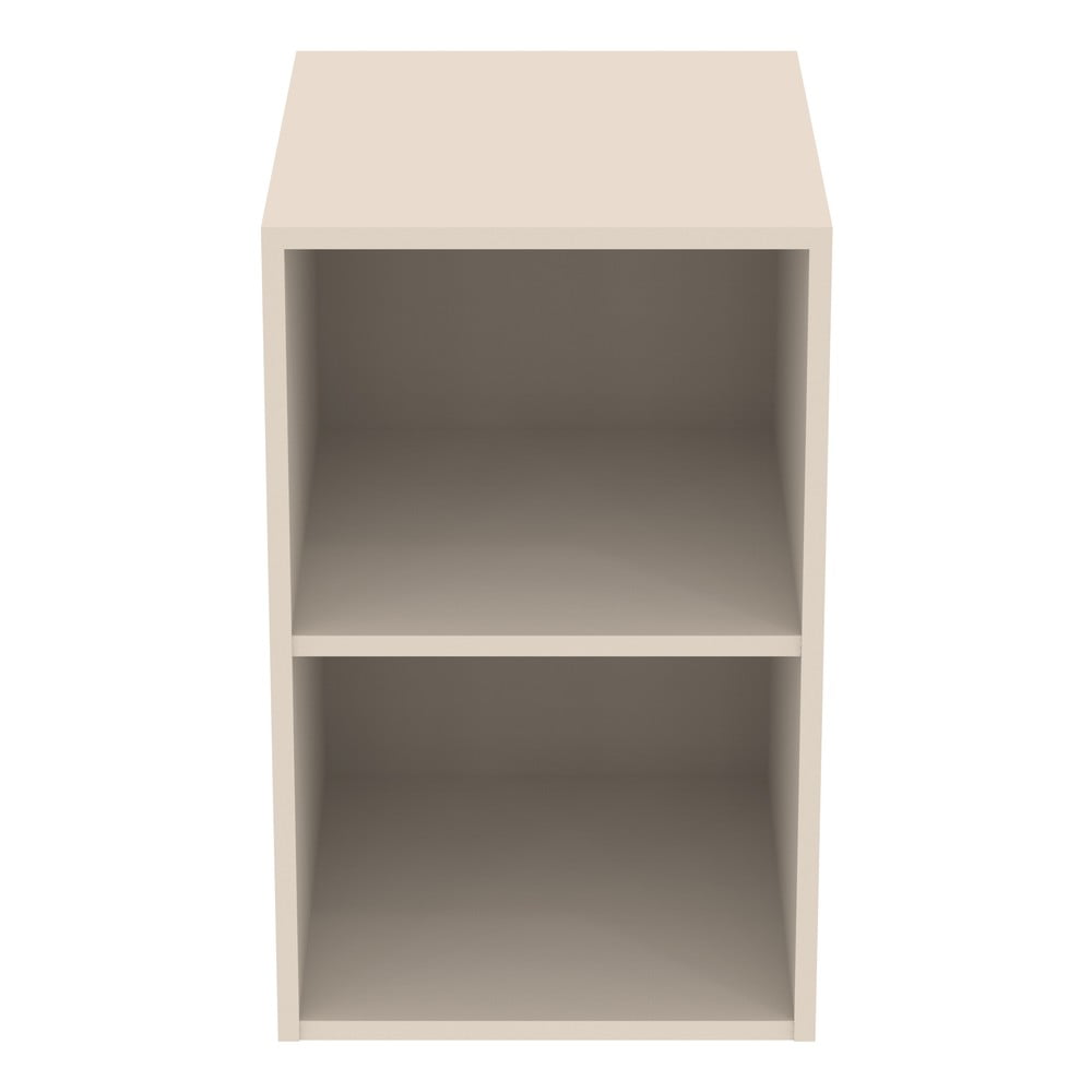 Krémszínű alacsony-fali fürdőszoba szekrény 40x63 cm i.Life B – Ideal Standard