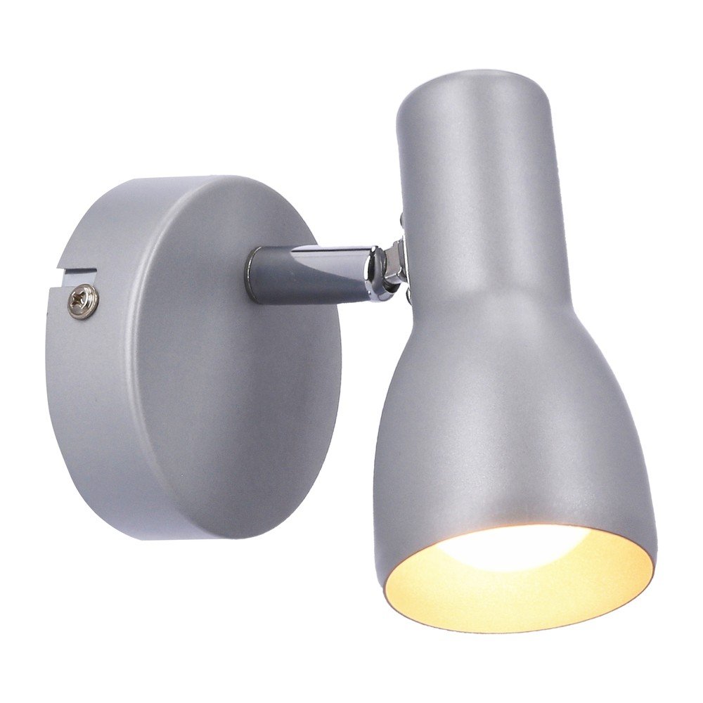 Matt ezüstszínű fali lámpa Picardo – Candellux Lighting