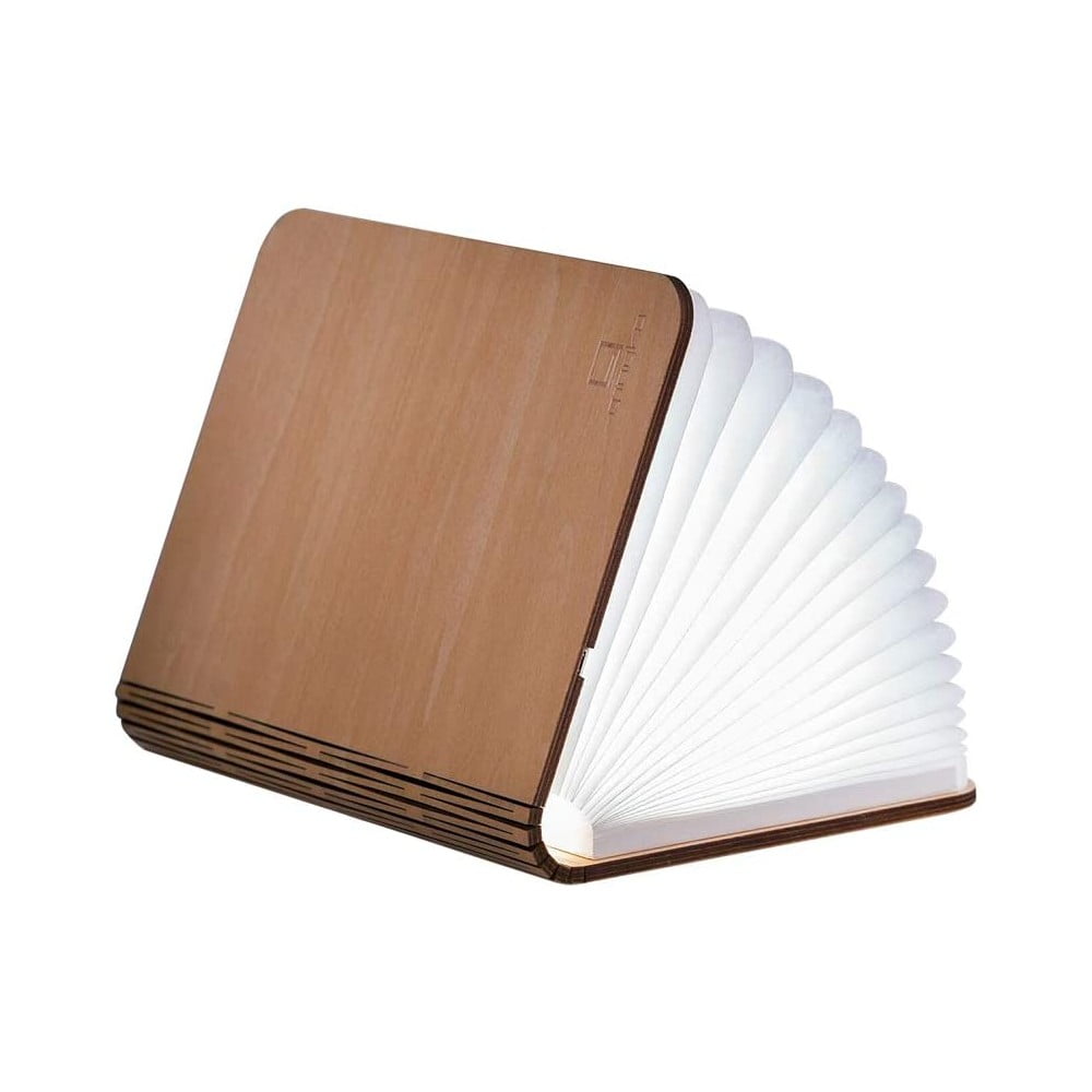 Natúr színű LED asztali lámpa textil búrával (magasság 2