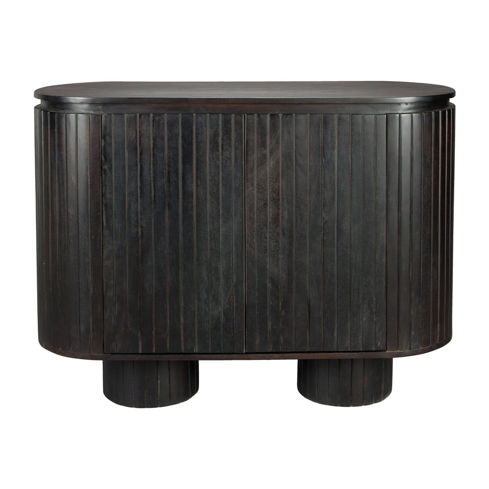 Sötétbarna mangófa szekrény 110x80x40 cm Kenji – Dutchbone