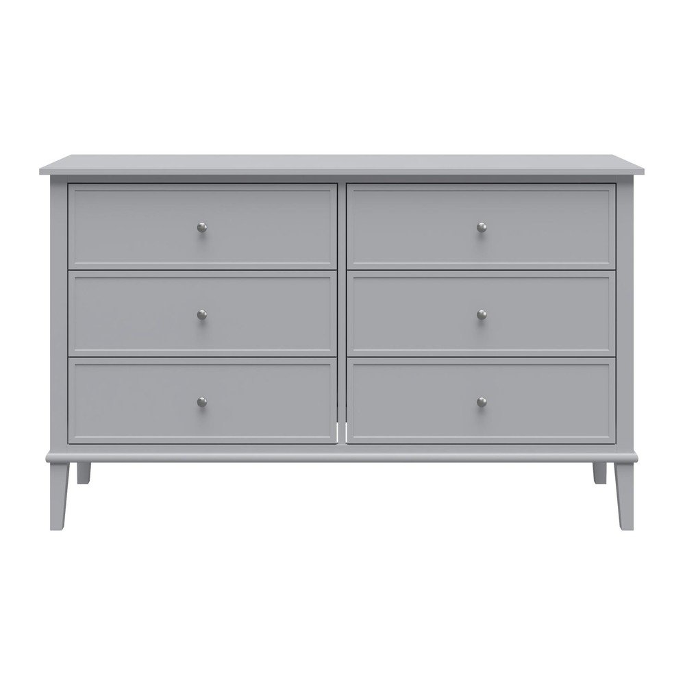 Szürke alacsony komód 138x84 cm Franklin – Støraa