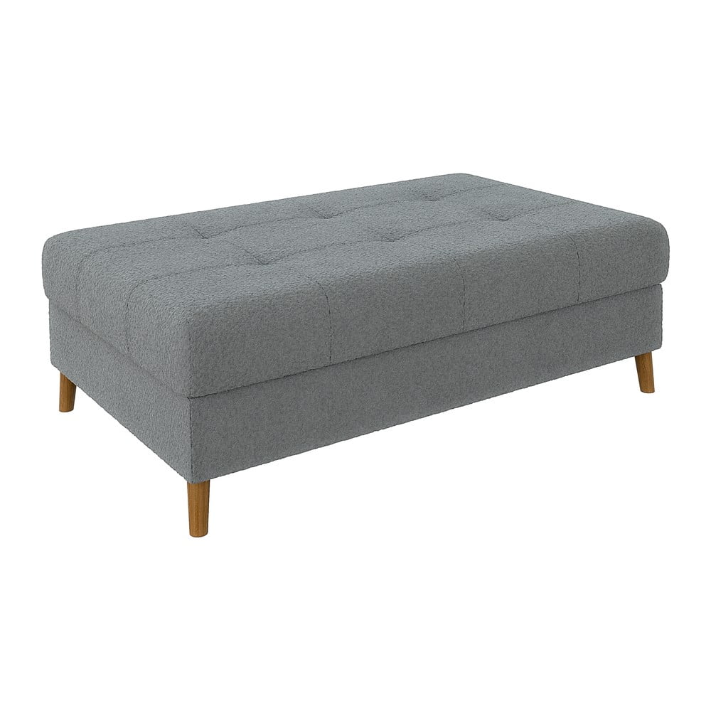 Szürke buklé lábtartó Ariella – Ropez