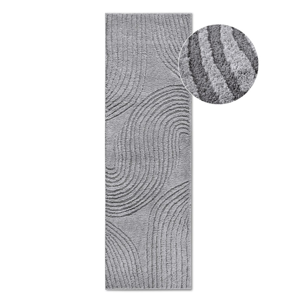 Szürke futószőnyeg 80x240 cm Pigment Light Grey – Elle Decoration