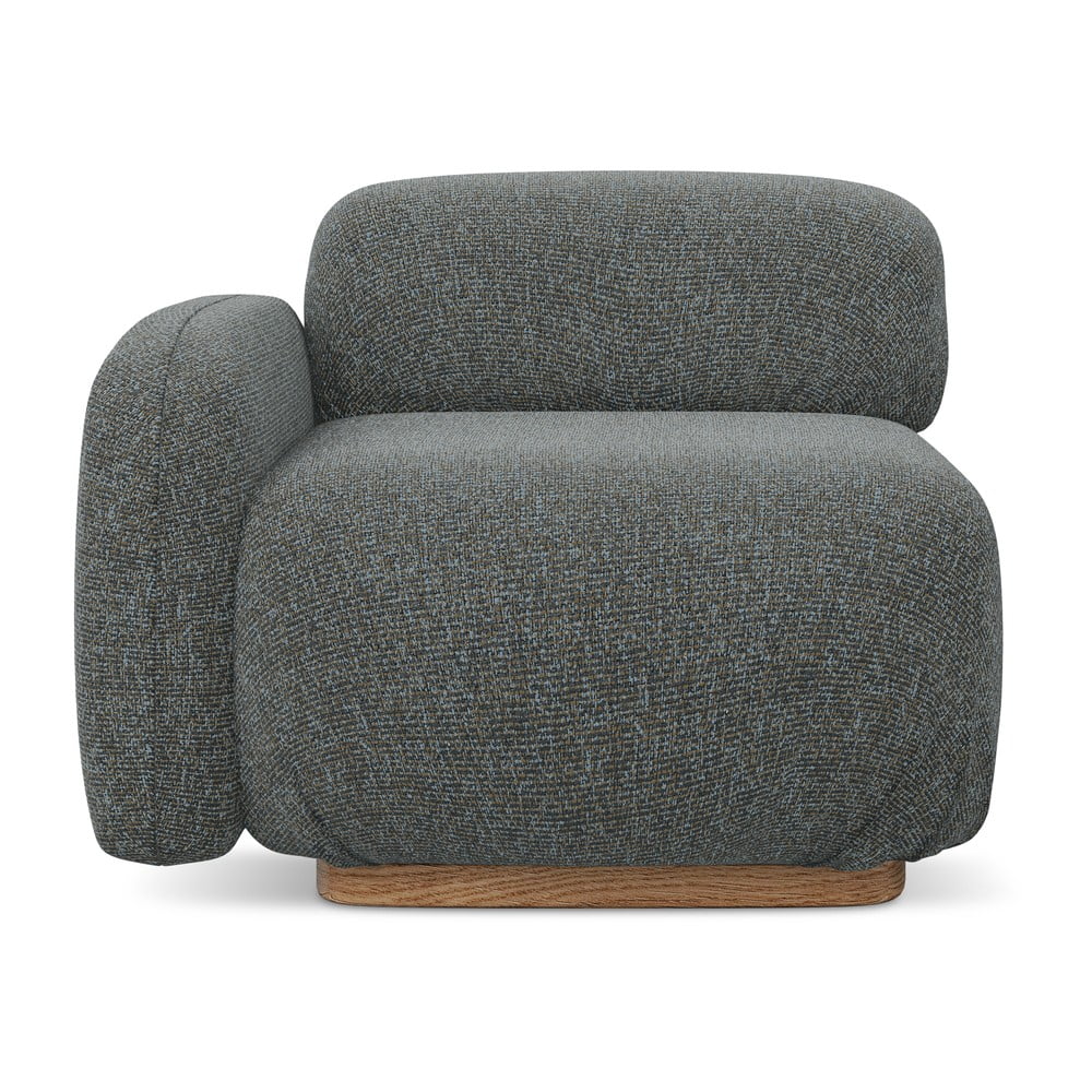 Szürke kanapé modul (bal oldali) Ailani – Makamii