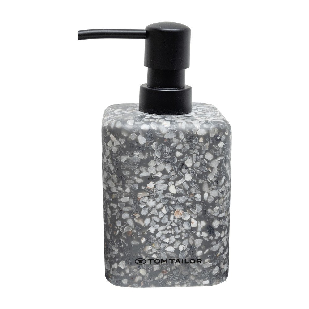 Szürke poligyanta szappanadagoló 270 ml Tom Tailor T-Terrazzo – Wenko