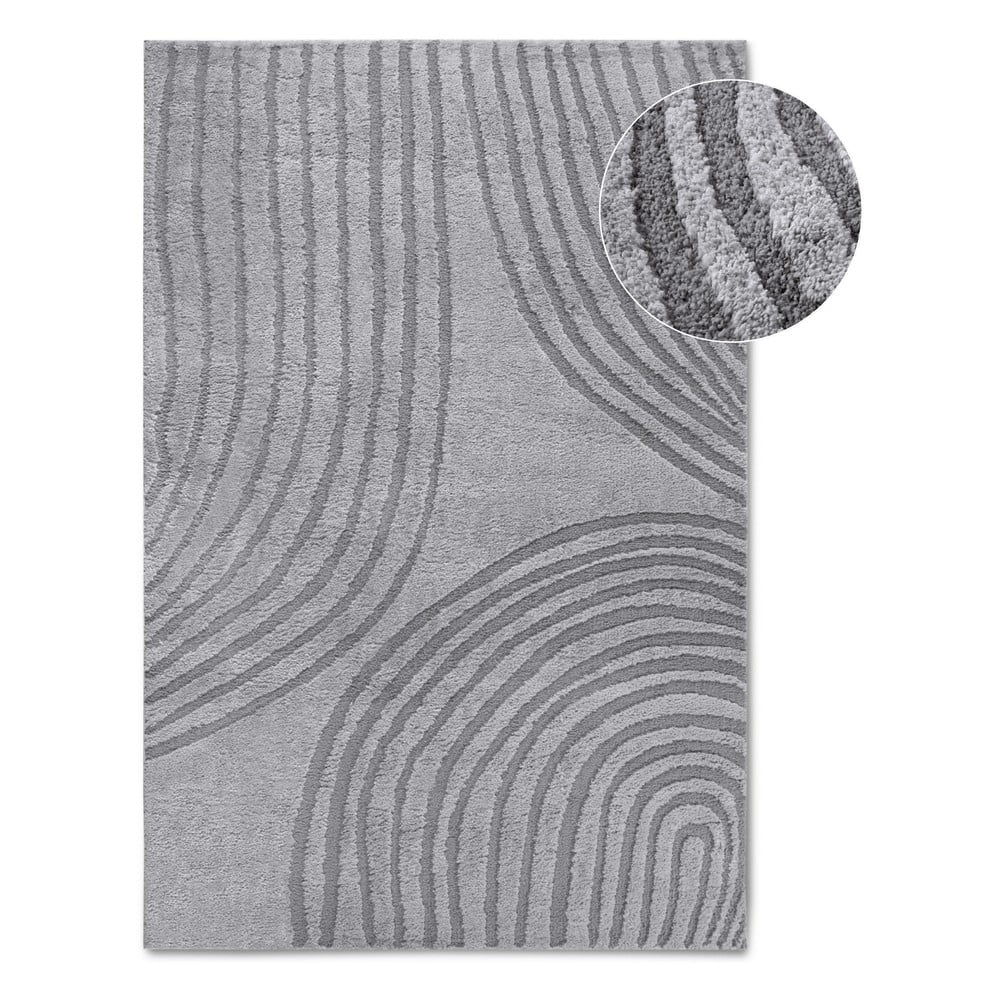 Szürke szőnyeg 160x235 cm Pigment Light Grey – Elle Decoration