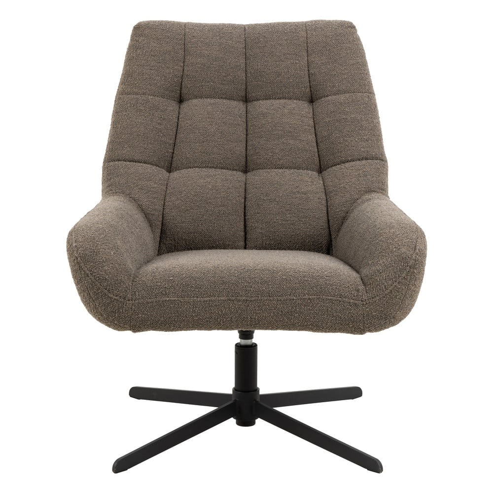 Szürkésbarna buklé fotel Paris – Actona