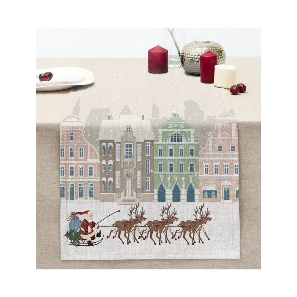 Asztali futó karácsonyi mintával 45x140 cm – Mila Home