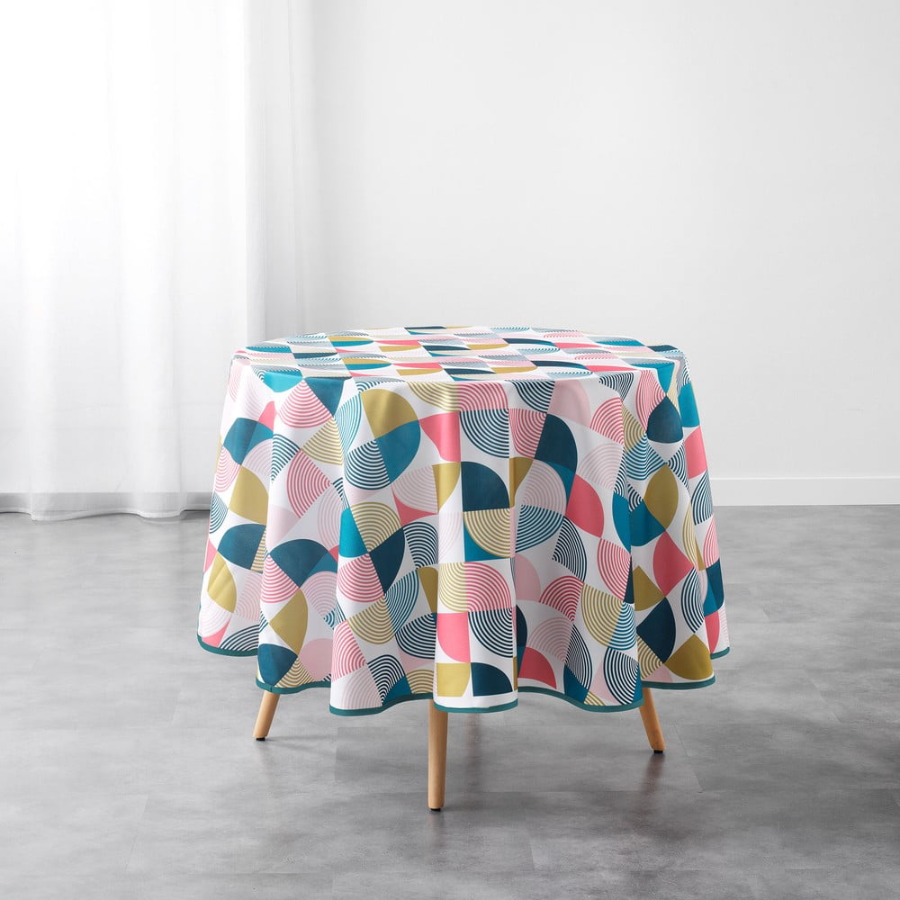 Asztalterítő ø 180 cm Rythmo – douceur d'intérieur