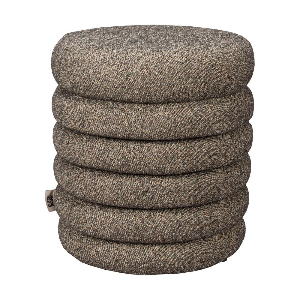 Barna buklé puff Fern – Dutchbone