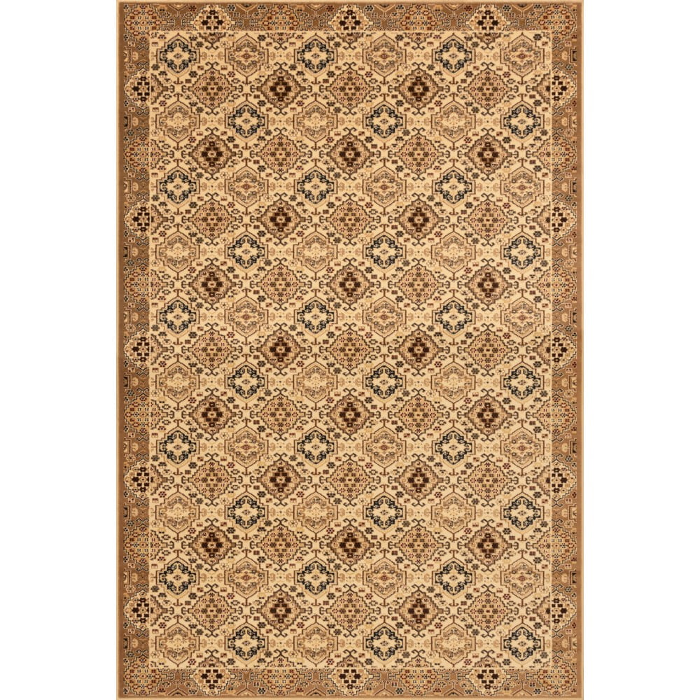 Bézs-borostyán színű szőnyeg 170x240 cm Iris – FD