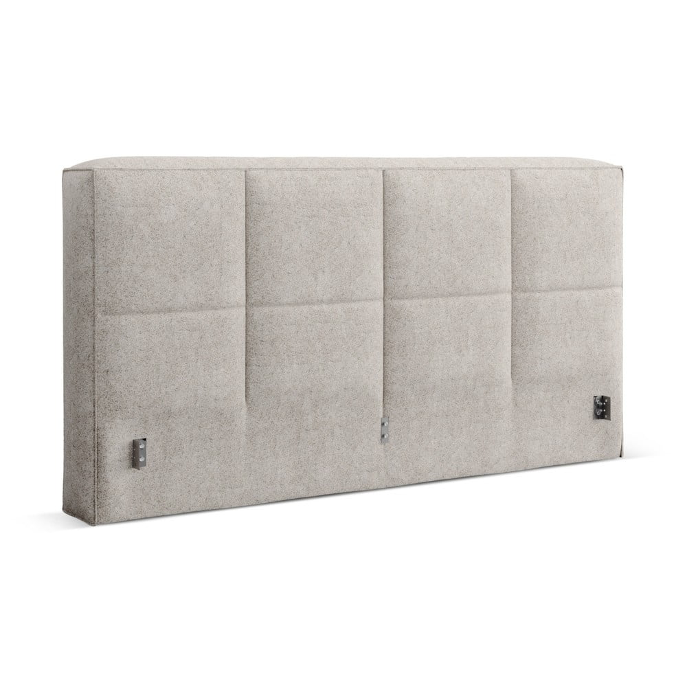 Bézs kárpitozott ágytámla 150