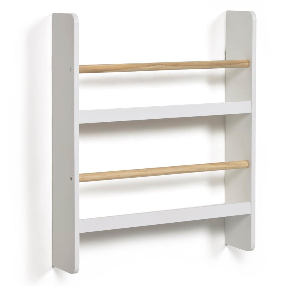Fehér többszintes gyerek polc 50 cm Gopi – Kave Home