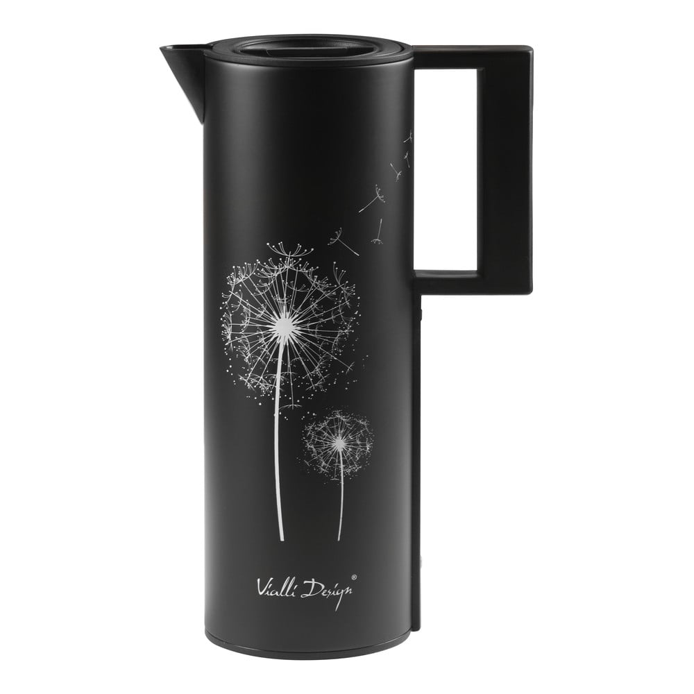Fekete termosz 1 l Corto – Vialli Design
