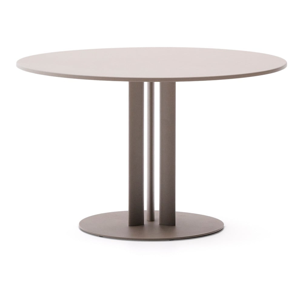 Fém kerek kerti étkezőasztal ø 80 cm Sedalis – Kave Home