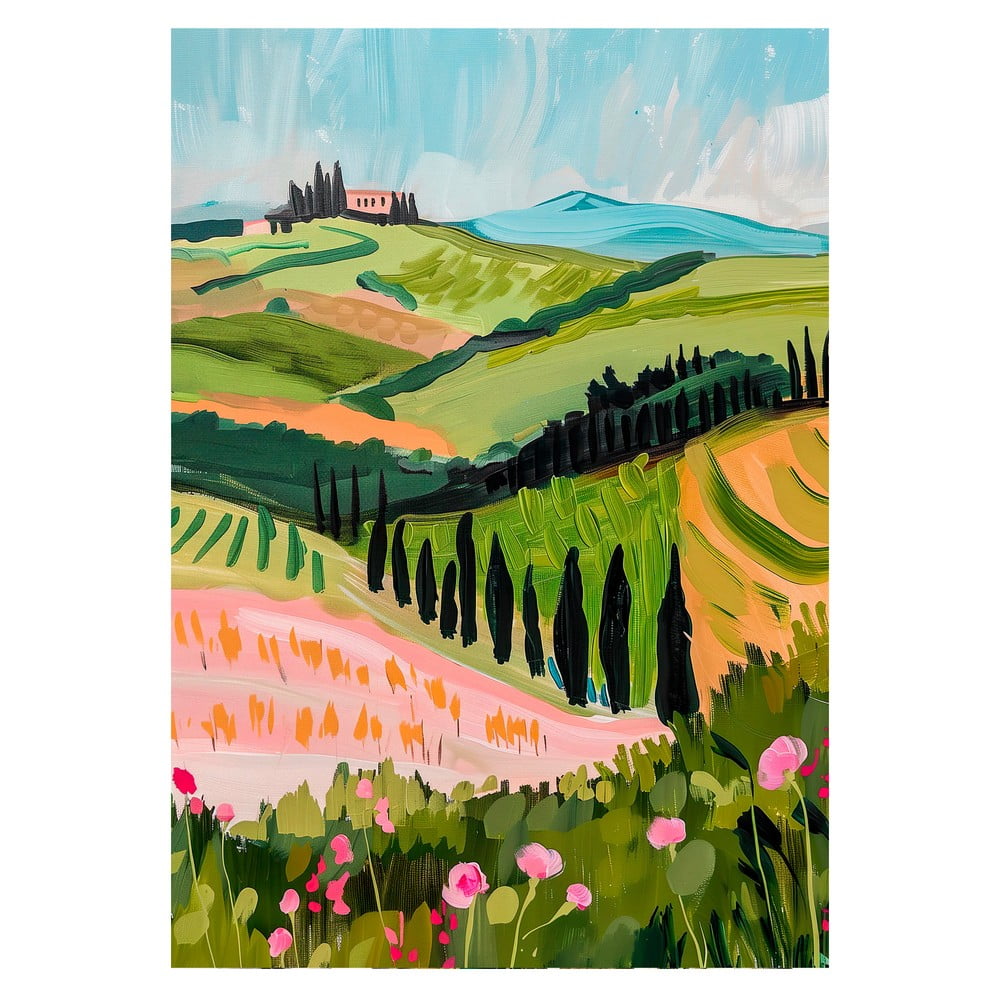 Kép 60x80 cm Color I – Styler