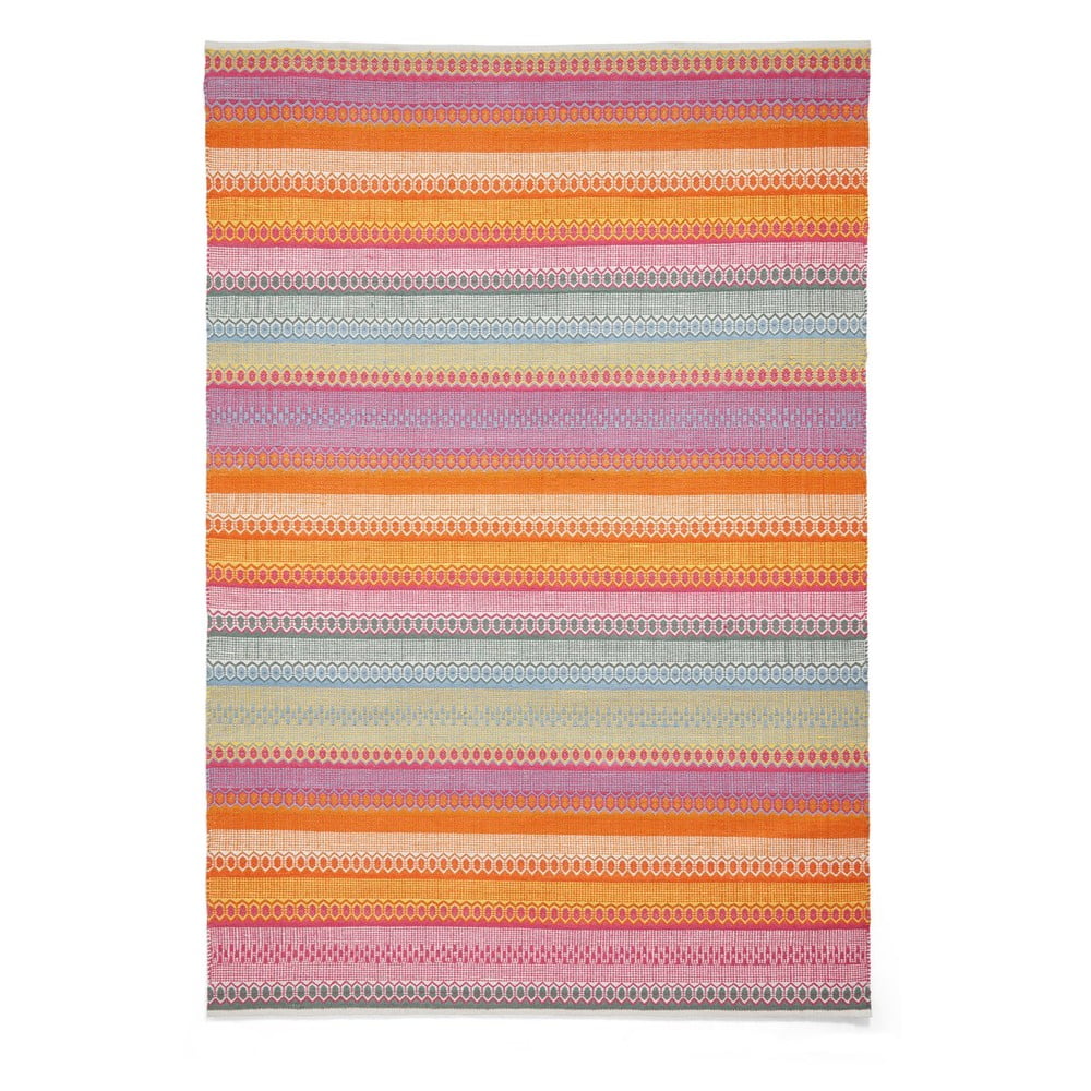 Kézi szövésű pamut szőnyeg 80x150 cm Cascade Bright Multi – Think Rugs