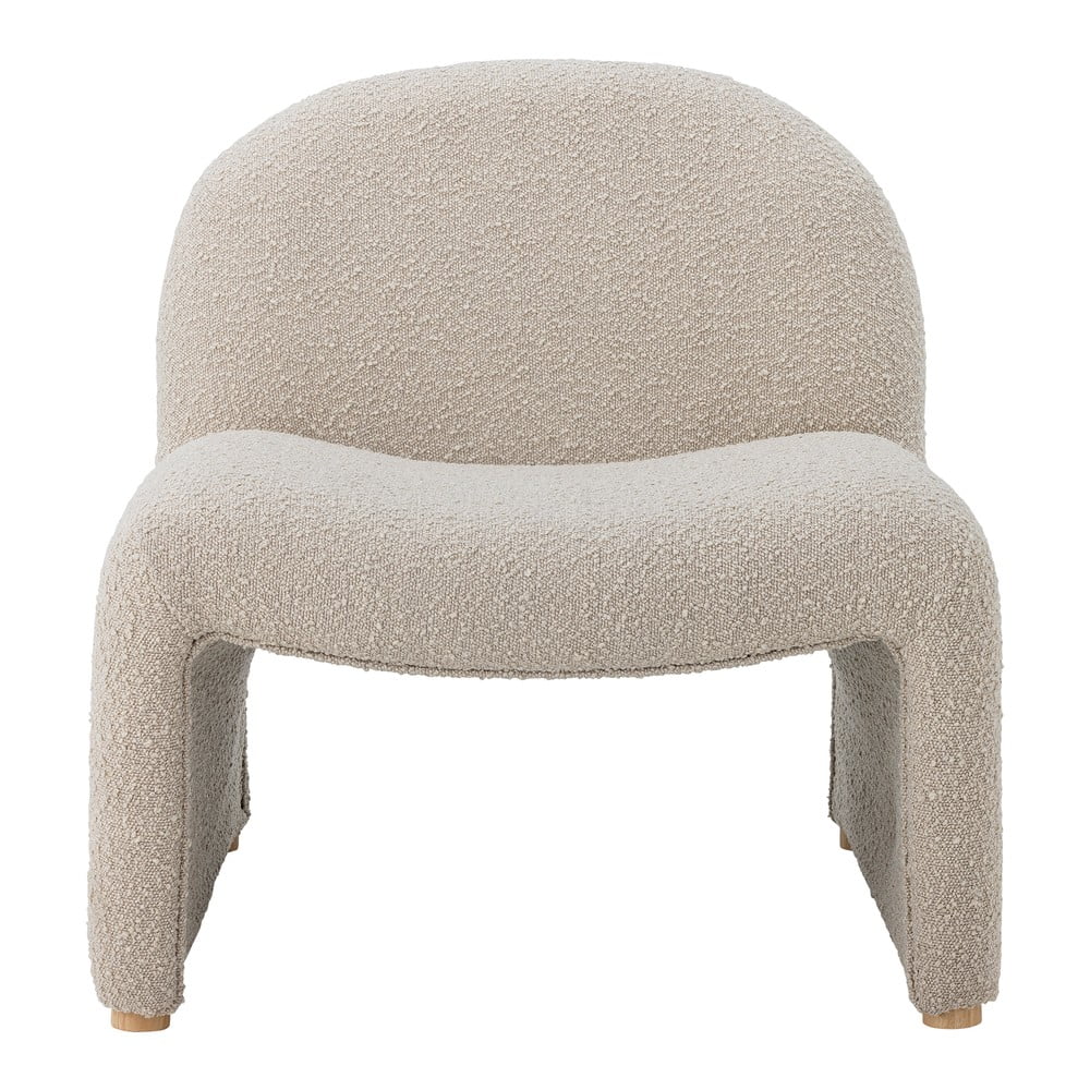 Krémszínű buklé fotel Neel – Bloomingville