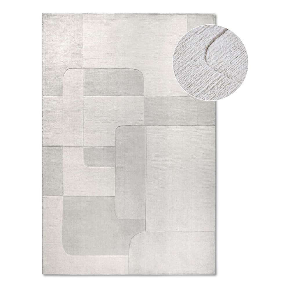 Krémszínű kézi szövésű gyapjú szőnyeg 160x230 cm Charlotte – Villeroy&Boch