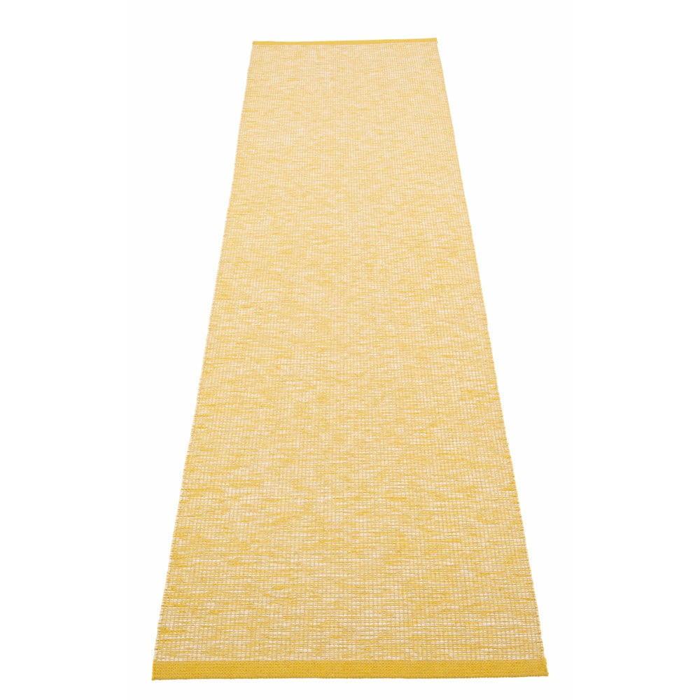 Mustársárga kültéri-beltéri futószőnyeg 70x300 cm Sam Mustard – Pappelina
