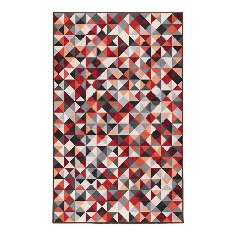 Piros-szürke mosható szőnyeg 160x230 cm Ignite – Mila Home