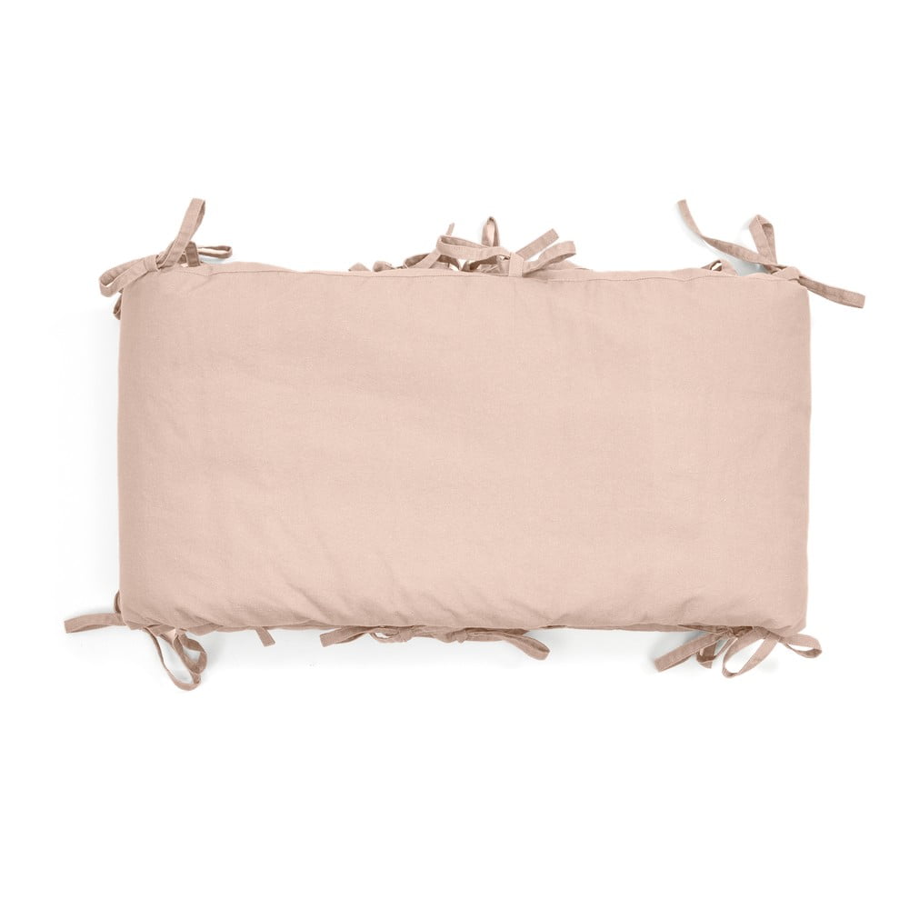 Rózsaszín bio pamut rácsvédő 180 cm Laily – Kave Home