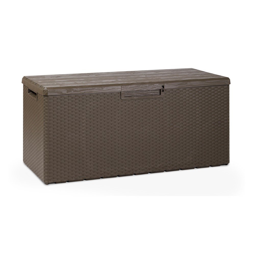Sötétbarna kerti tárolódoboz Portofino – Toomax