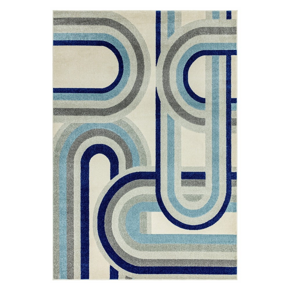 Szürkéskék szőnyeg 120x170 cm Nova Retro Blue – Asiatic Carpets