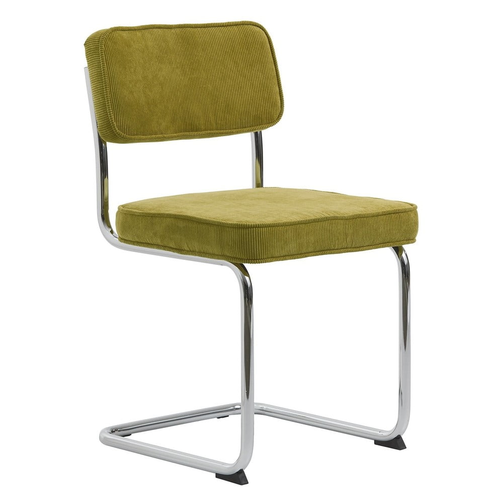 Zöld kordbársony étkezőszék Rupert – Unique Furniture
